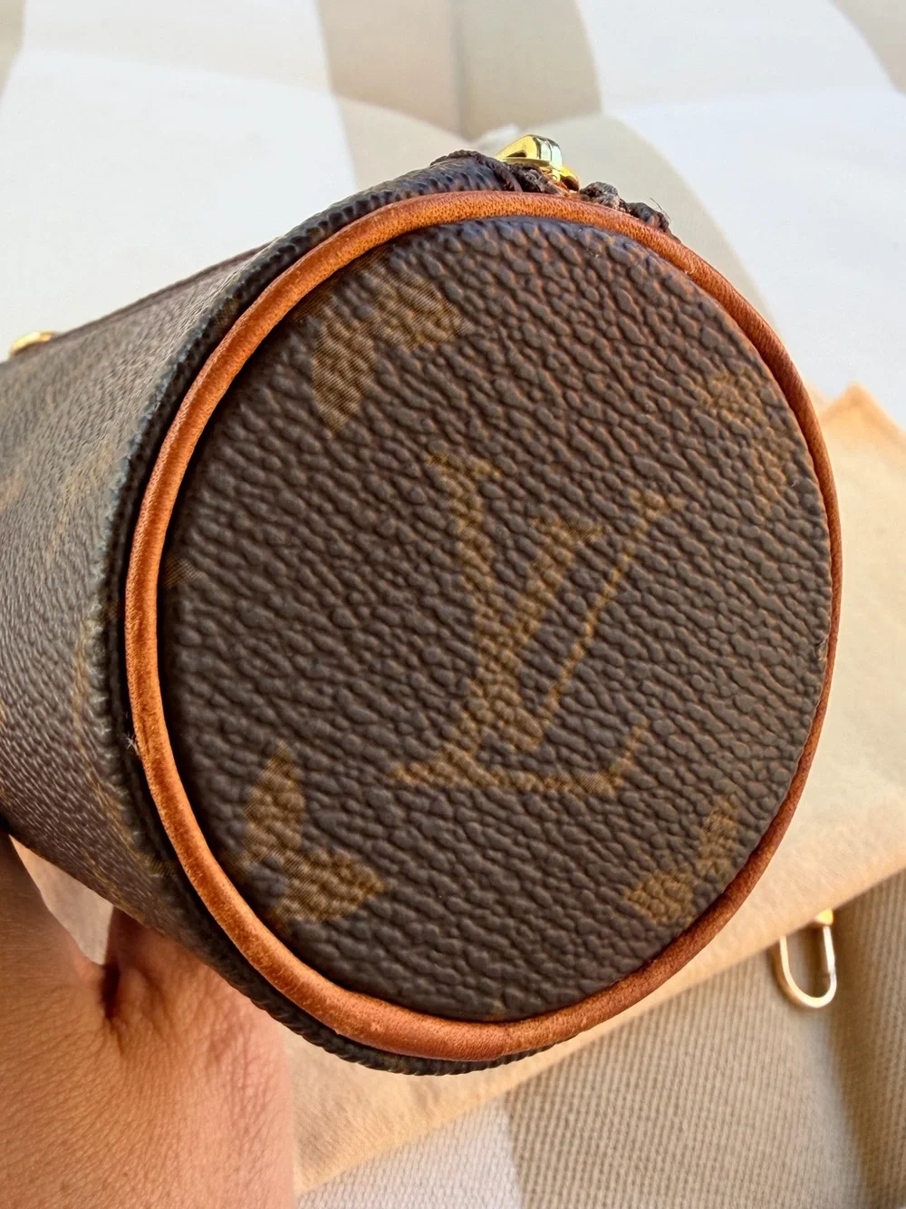 Louis Vuitton Baby Papillon 15 canvas and patina on Vachetta beautiful READ LIST